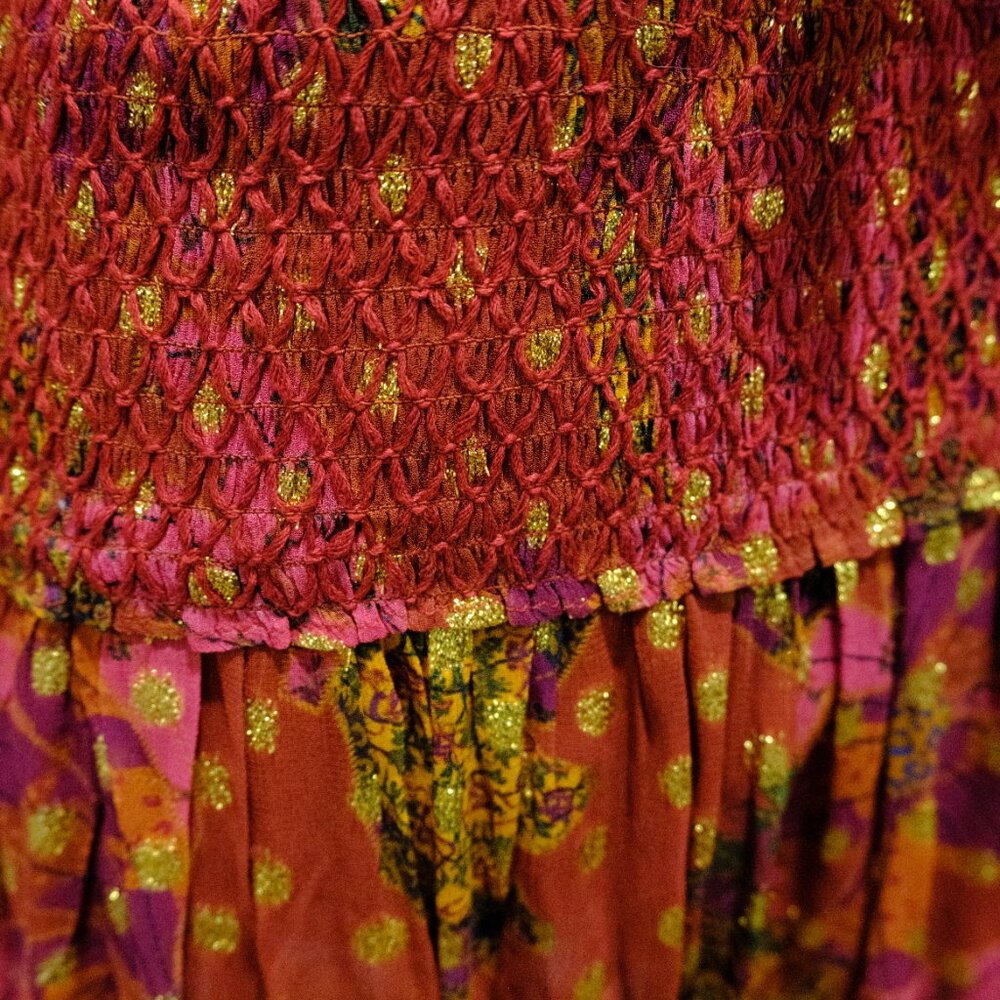 NWT Farm Rio Banana Flowers Mini Dress - XS - Picture 5 of 8